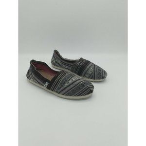 Toms Classic Slip On Canvas Flat Shoes
